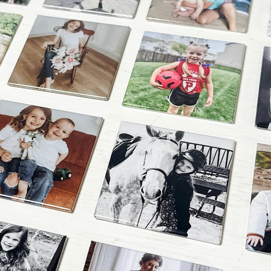 Custom Pressed Photo Magnets