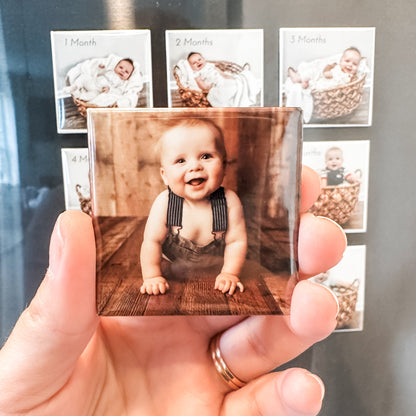 Custom Pressed Photo Magnets